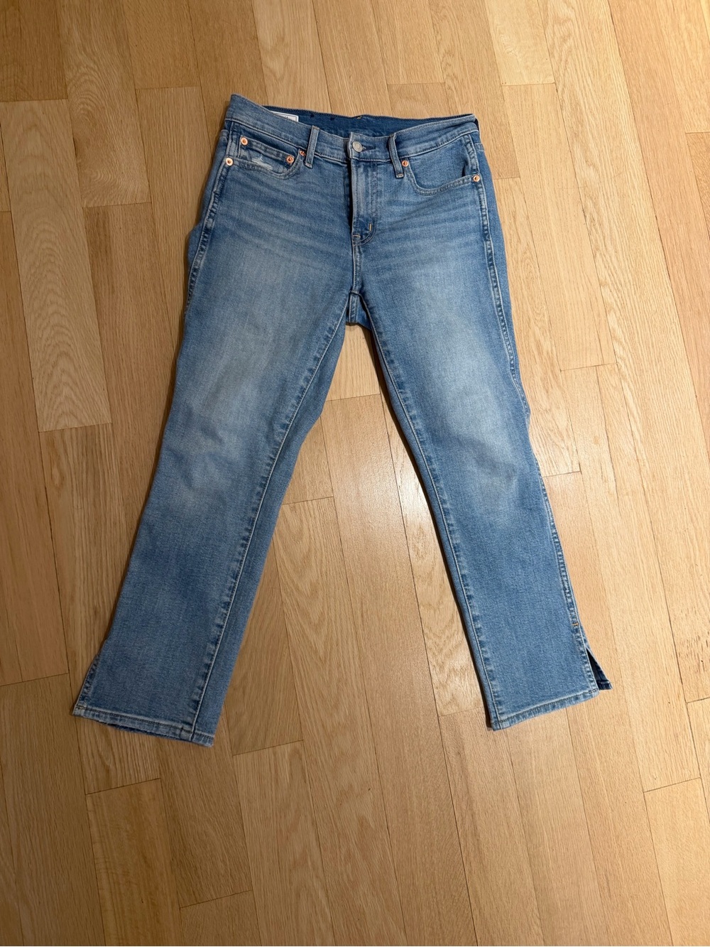 GAP Light Blue Vintage Slim Mid-Rise Jeans